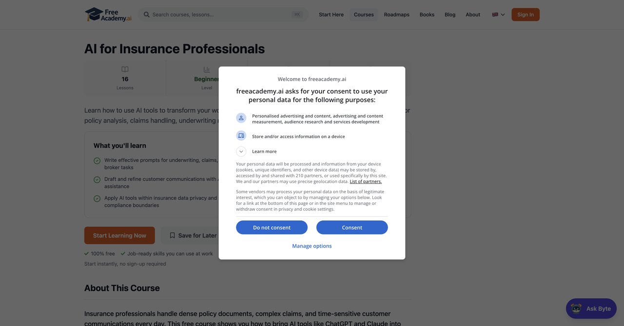 Free Academy Course