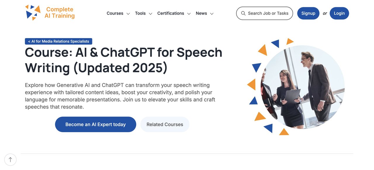AI & ChatGPT for Speech Writing