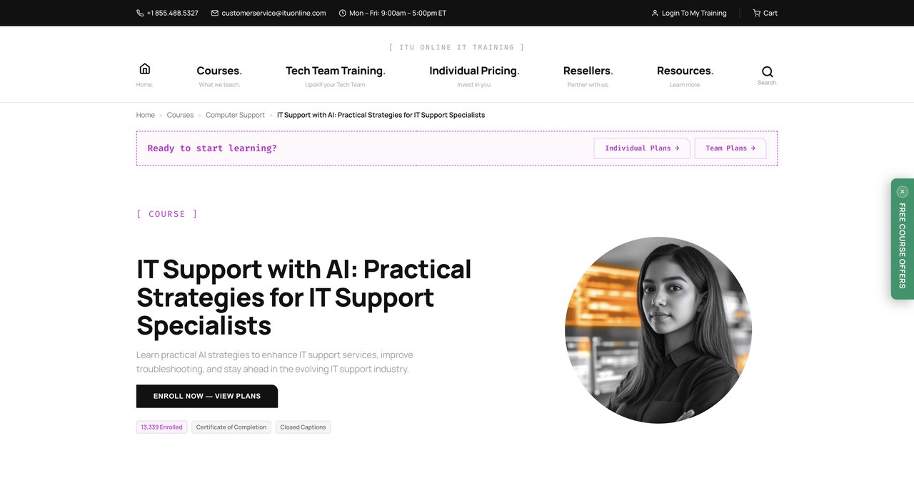 IT Support with AI