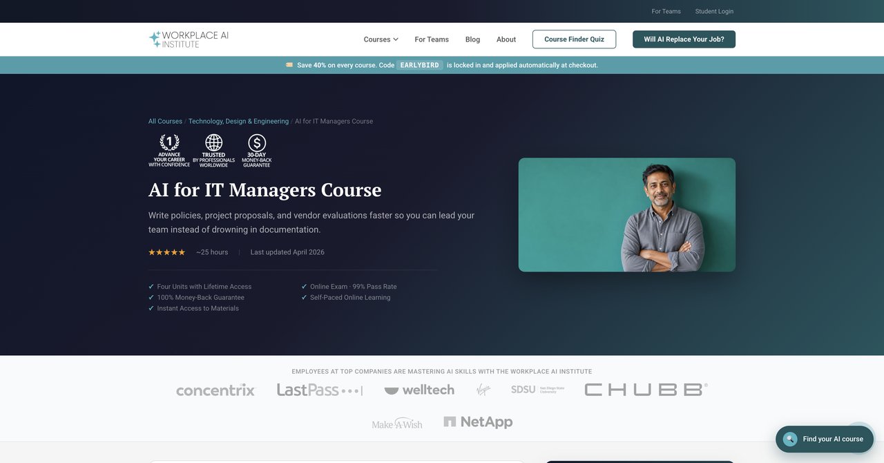 Workplace AI Institute Course