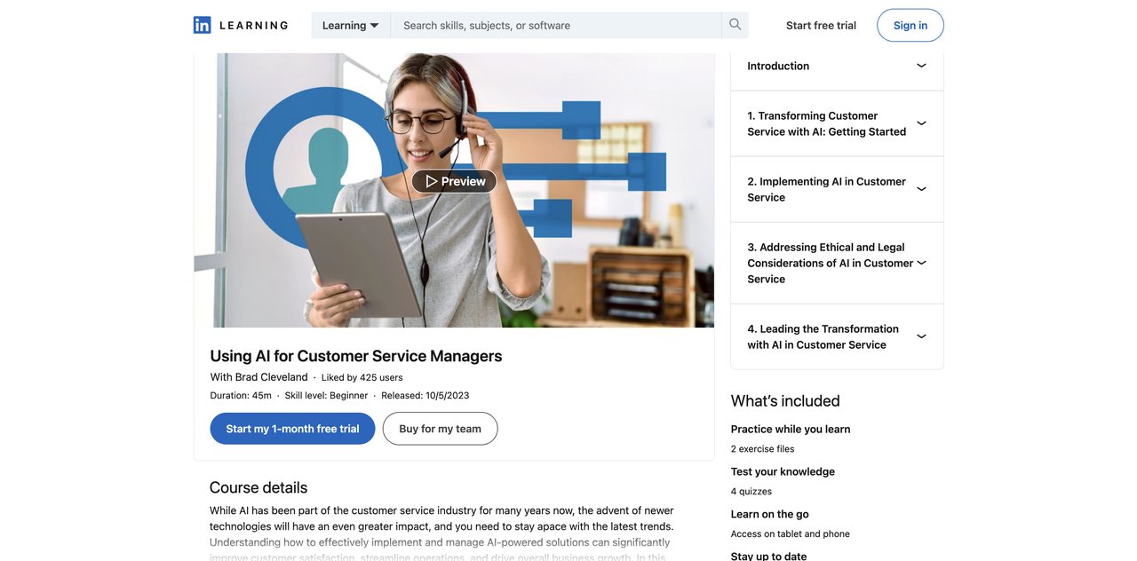 Using AI for Customer Service Managers