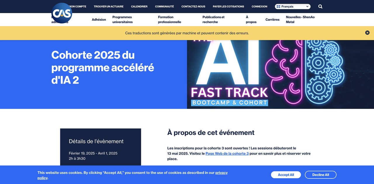 2025 AI Fast Track Cohort 2