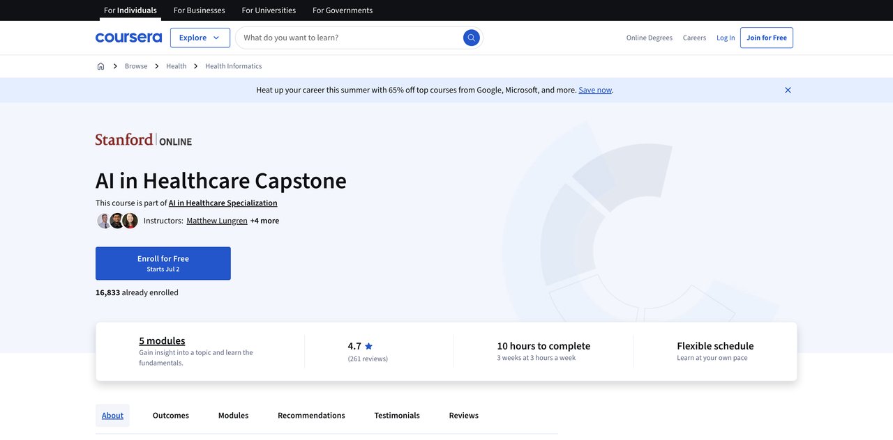 AI in Healthcare Capstone