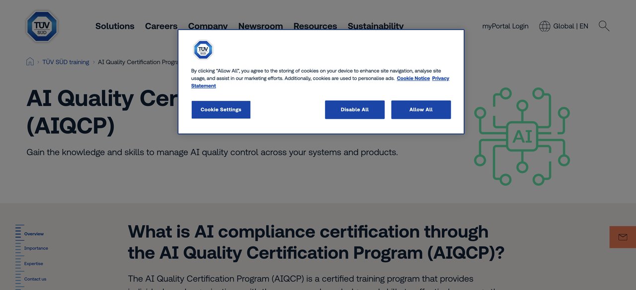 AI Quality Certification Program
