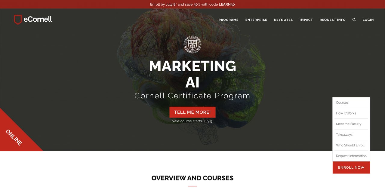 Marketing AI by Cornell University
