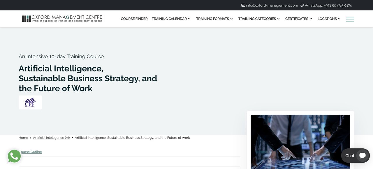 AI, Sustainable Business Strategy, and the Future of Work