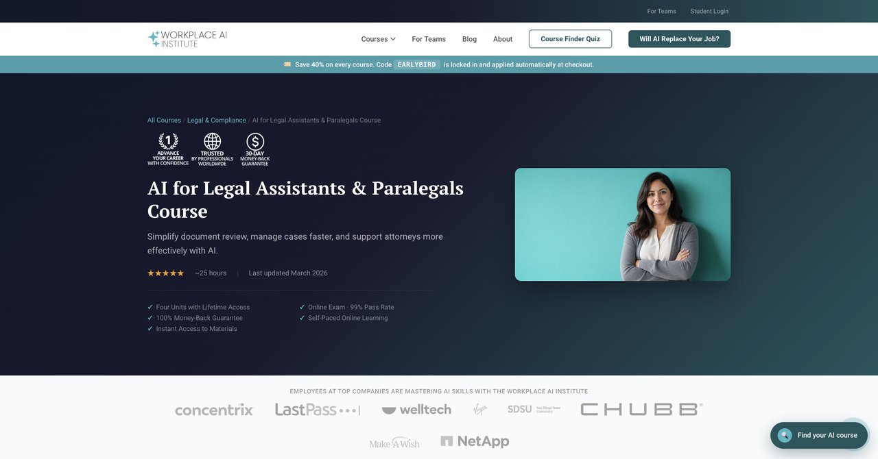 Workplace AI Institute Course