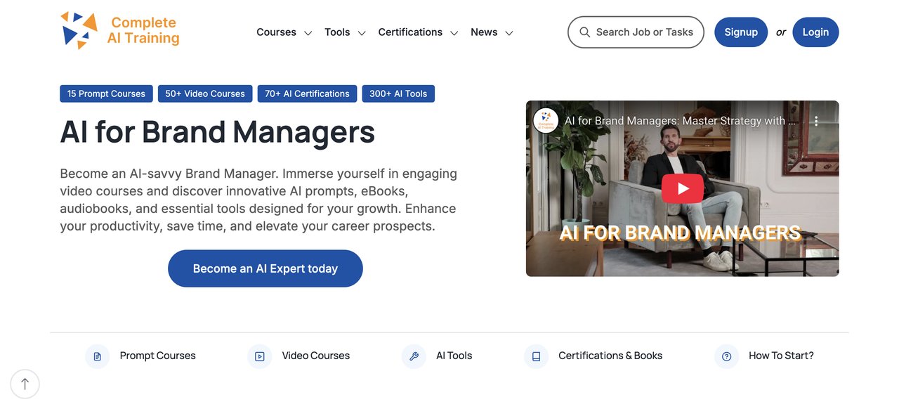 CompleteAI Training - AI for Brand Managers