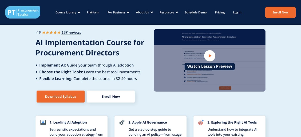 AI Implementation Course