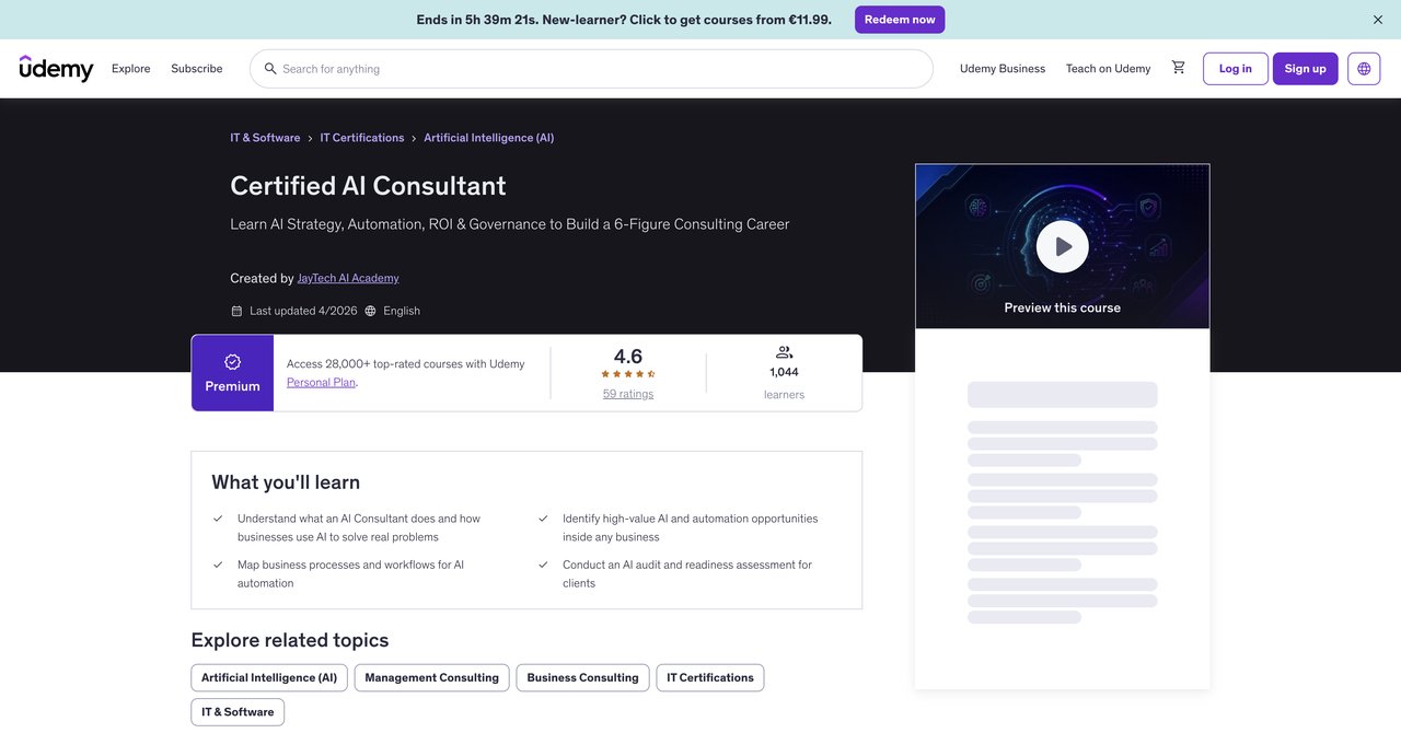 Certified AI Consultant