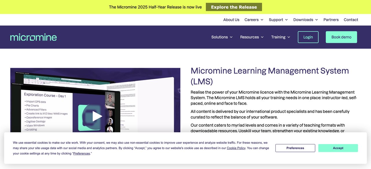 Micromine Training Overview