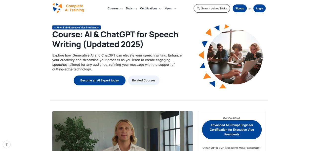 AI & ChatGPT for Speech Writing