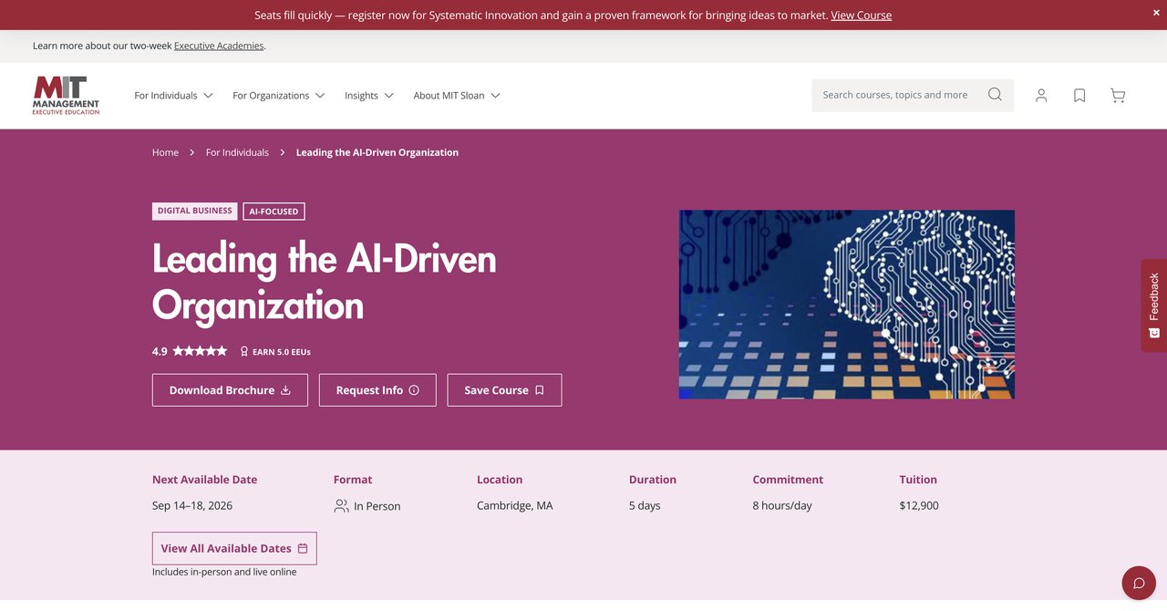 Leading the AI-Driven Organization
