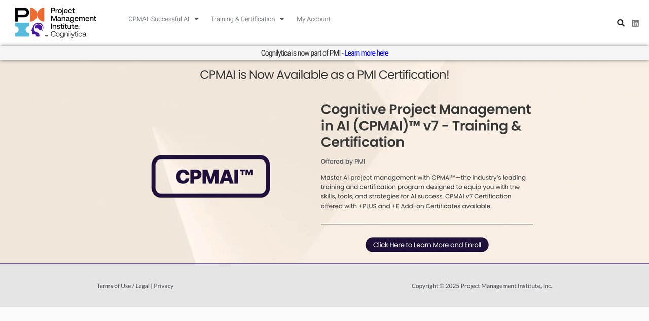 PMI AI Course
