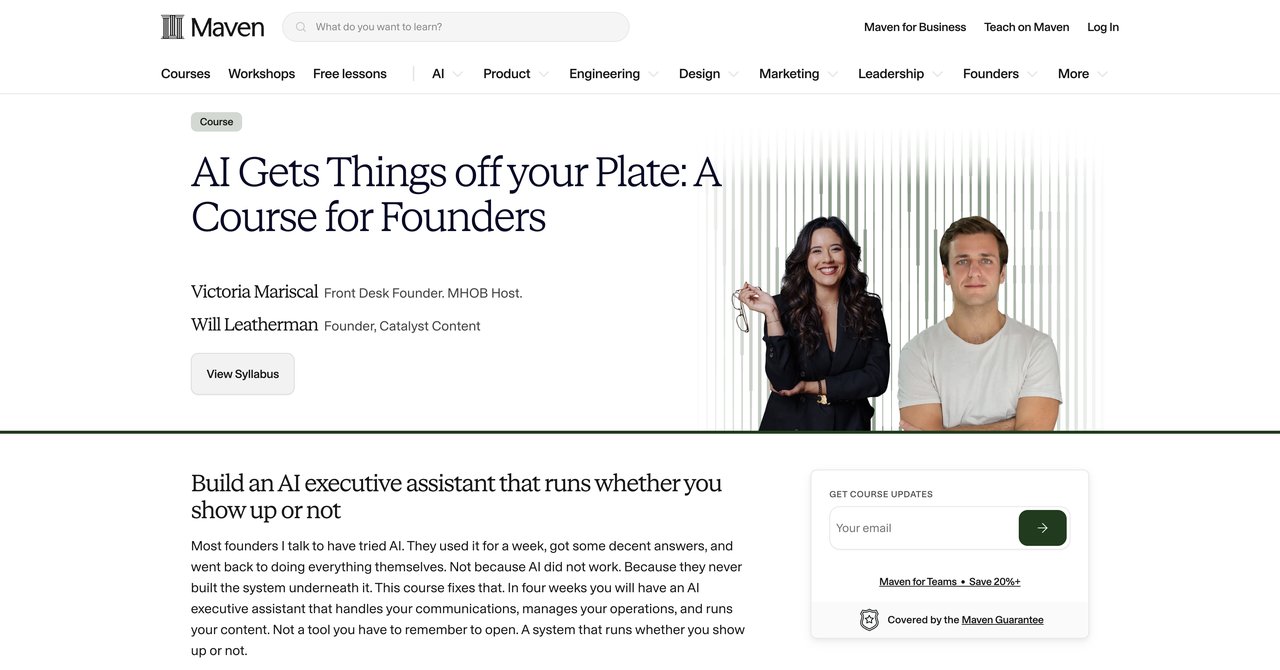AI Gets Things off your Plate by Maven