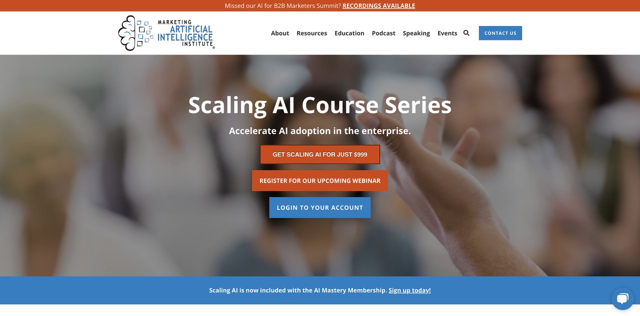 Scaling AI