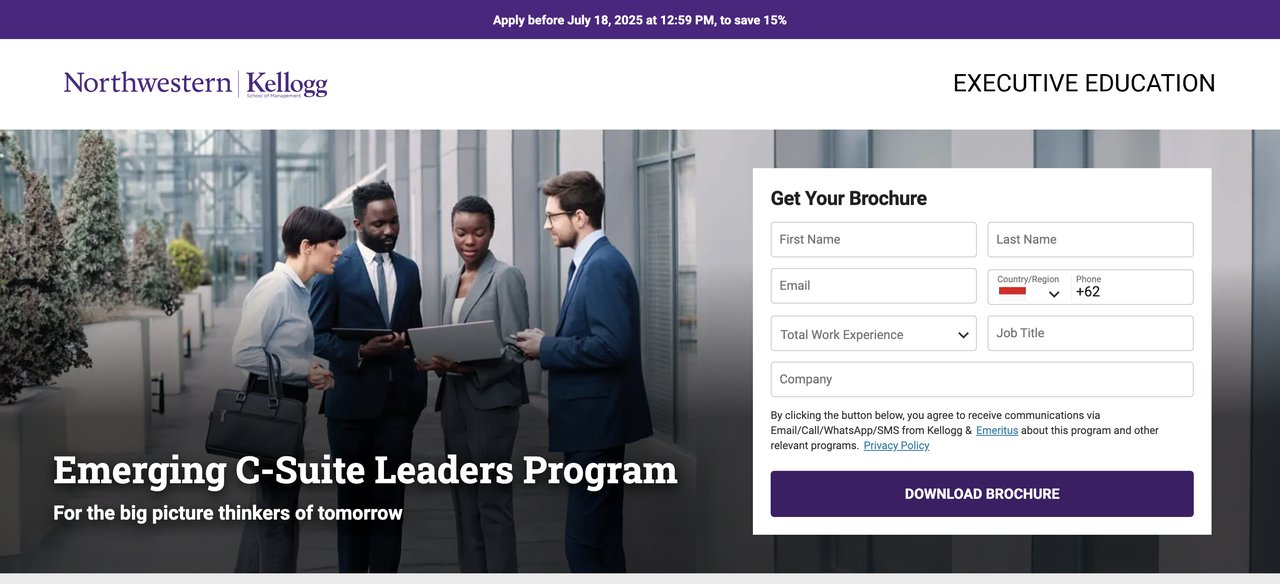 Emerging C-Suite Leaders Program