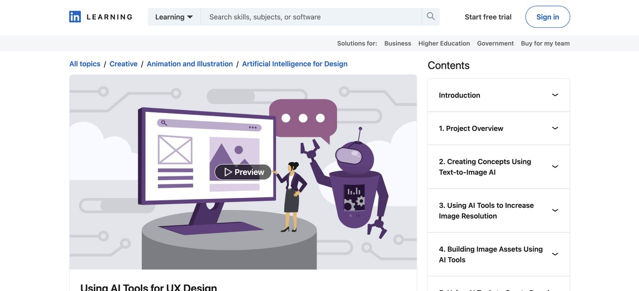 Using AI Tools for UX Design