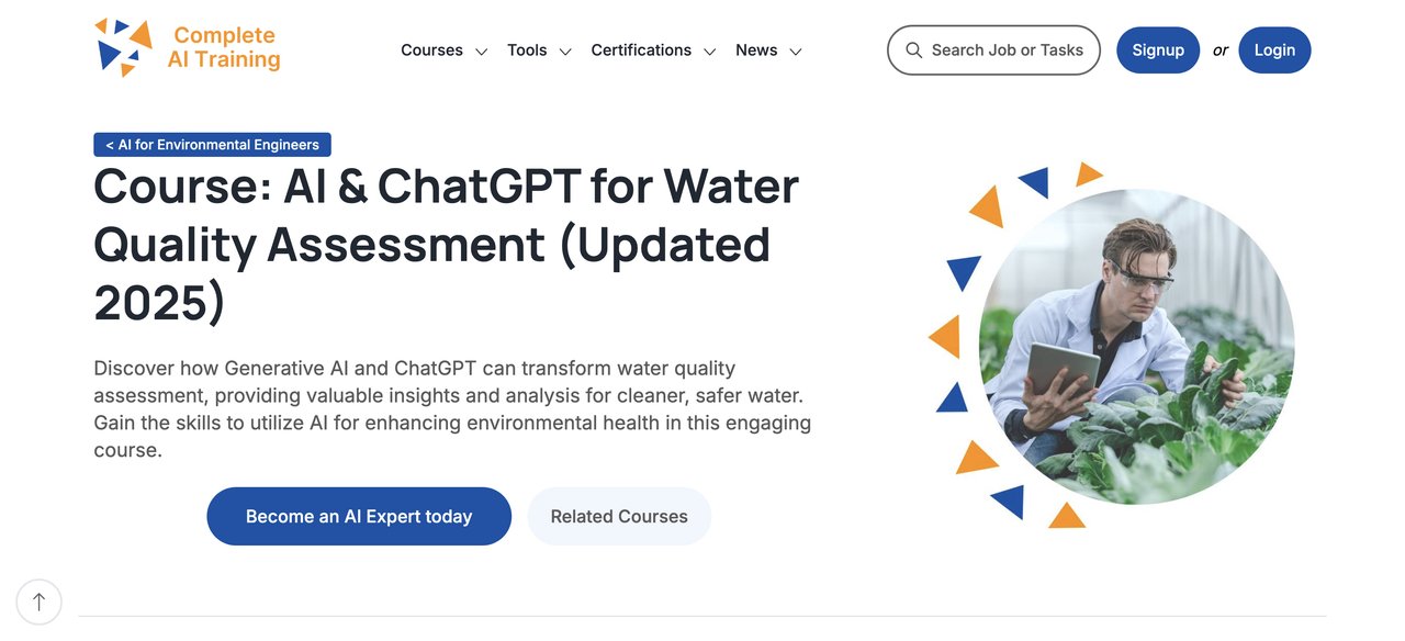 AI for Water Quality