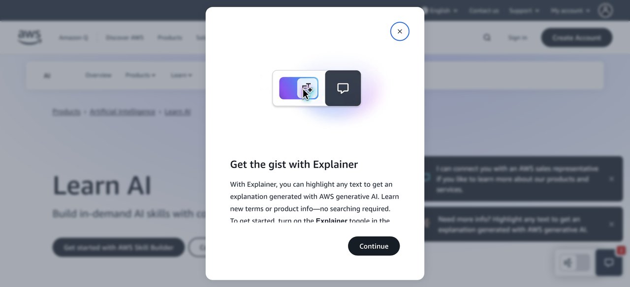 Learn AI by Amazon Web Services