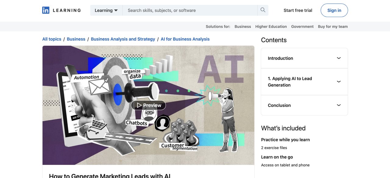 How To Generate Marketing Leads With AI