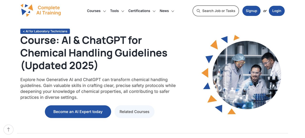 AI & ChatGPT for Chemical Handling Guidelines