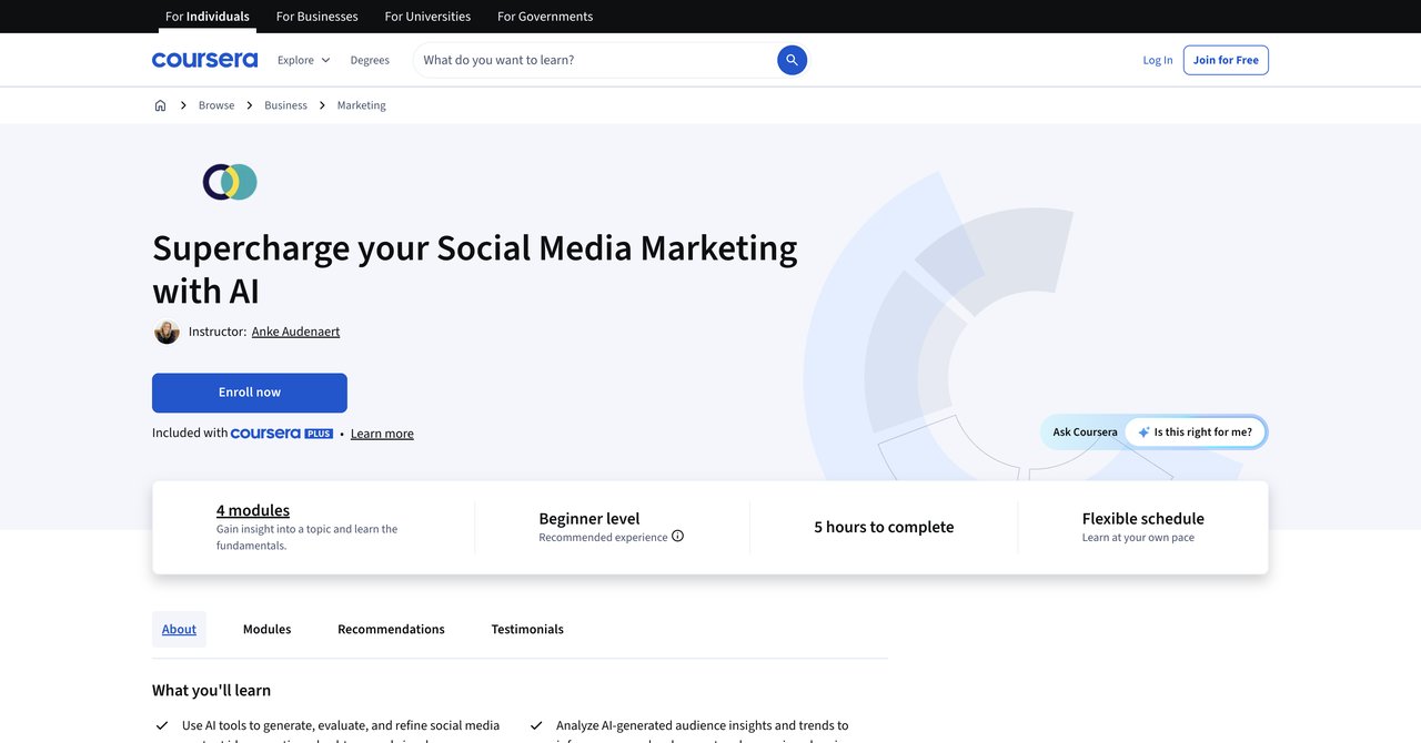 Supercharge your Social Media Marketing with AI