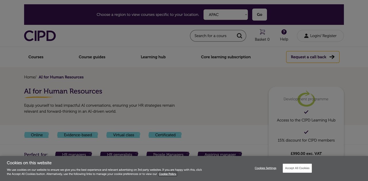 AI for Human Resources Course