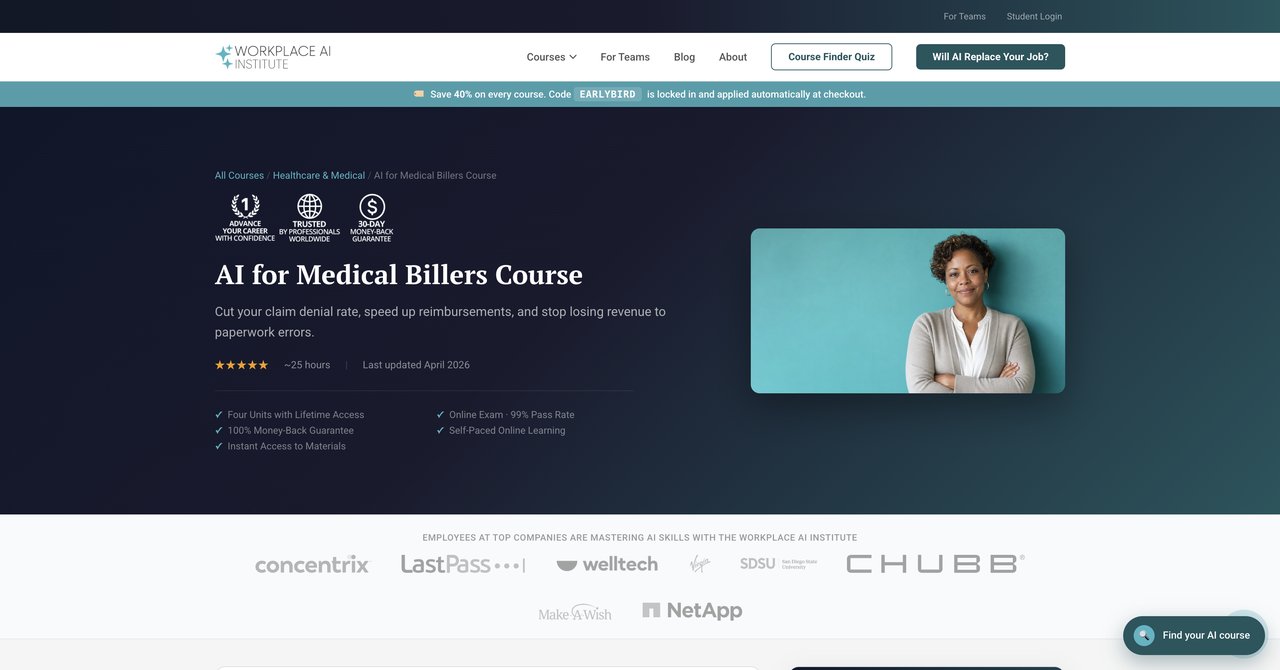 AI for Medical Billers Course by Workplace AI Institute