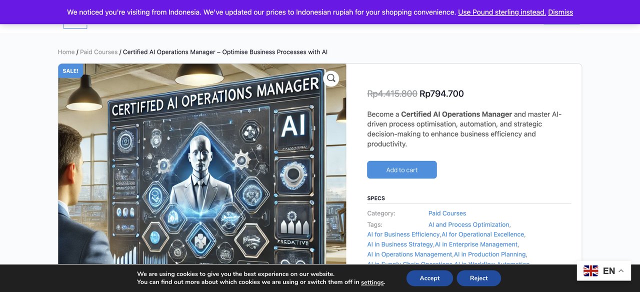 Certified AI Operations Manager
