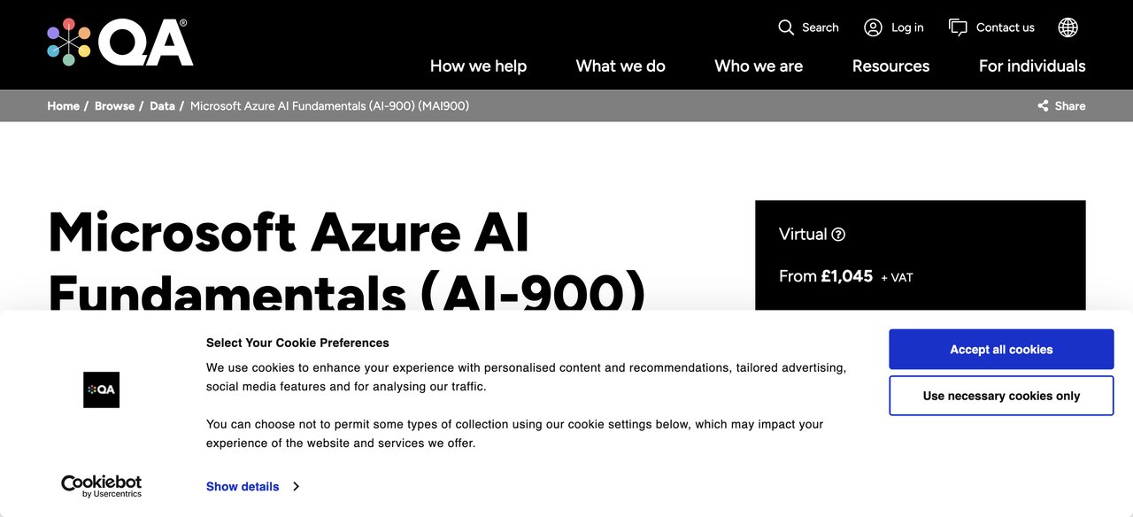 Microsoft Azure AI Fundamentals