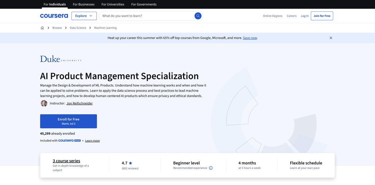 Duke University AI Course