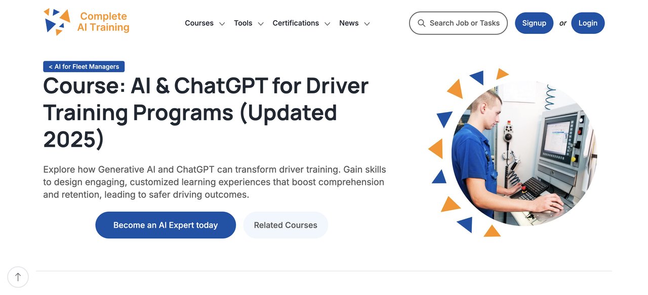 AI for Driver Training Programs