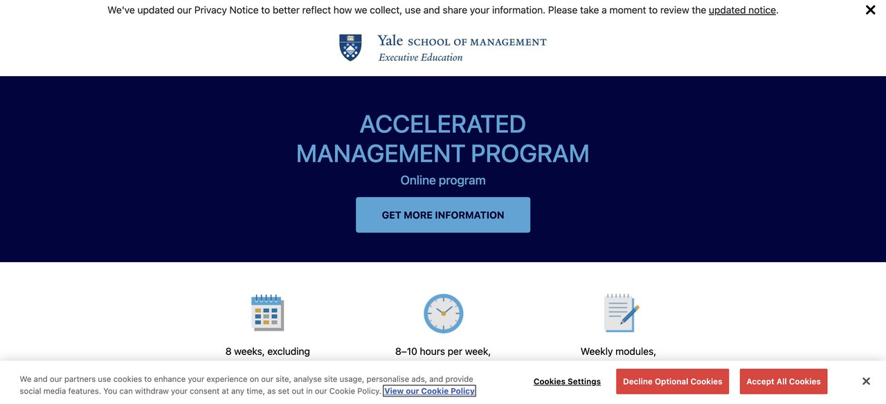 Accelerated Management Program
