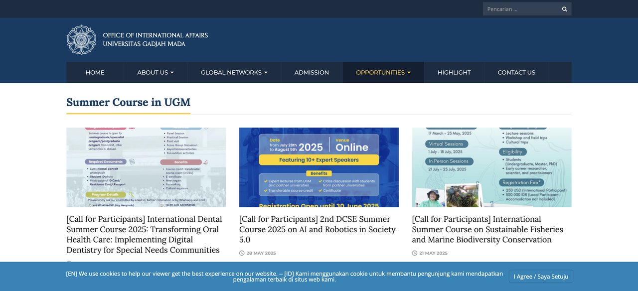 DCSE Summer Course