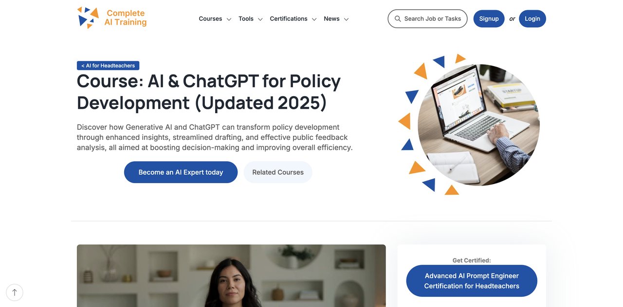 AI for Policy Development
