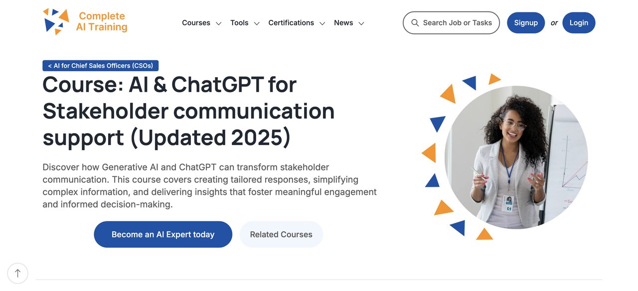 AI & ChatGPT for Stakeholder Communication Support