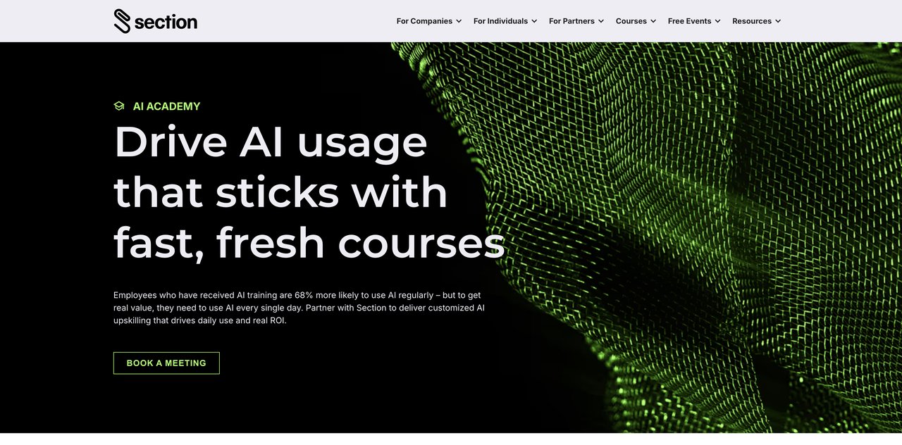 AI Academy by Section AI