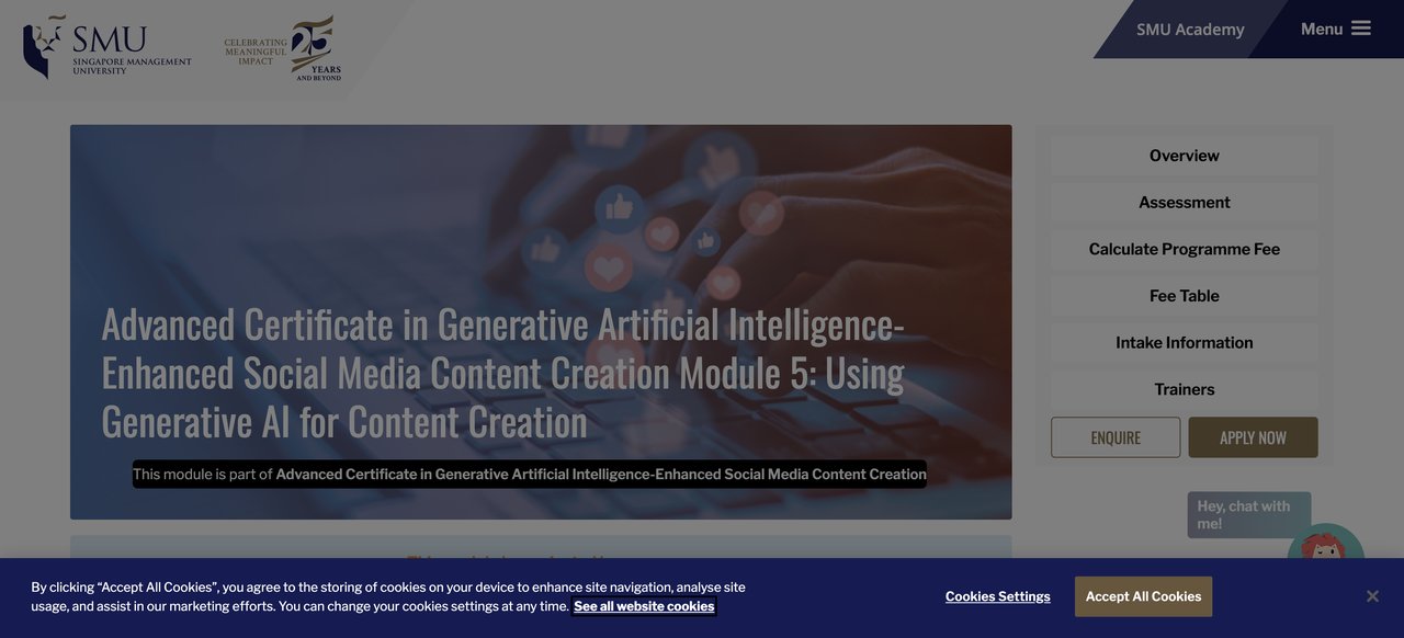 Advanced Certificate in Generative AI