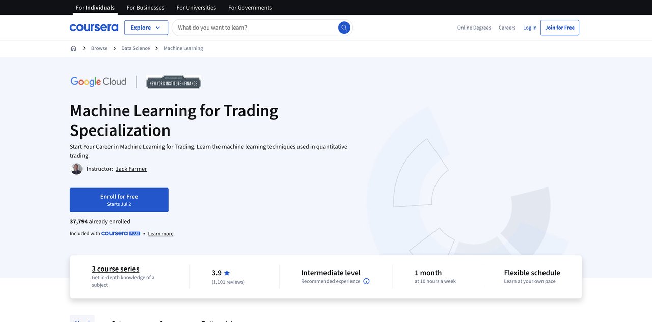 Google AI Trading