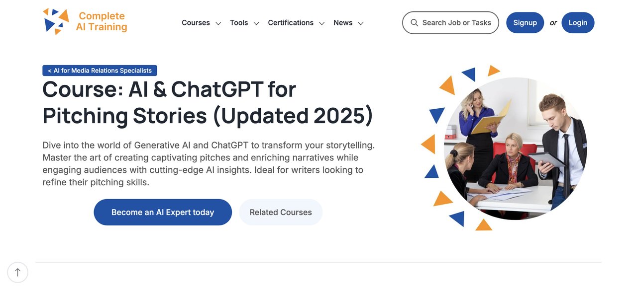 AI & ChatGPT for Pitching Stories