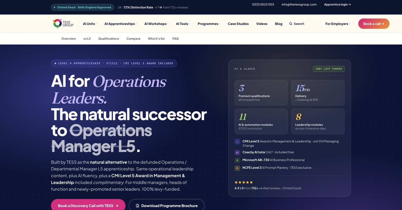 AI for Operations Leaders TESS Group