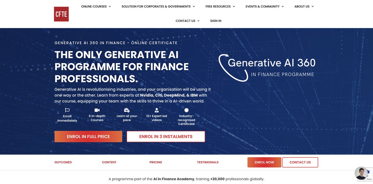 Generative AI 360 for Financial Services