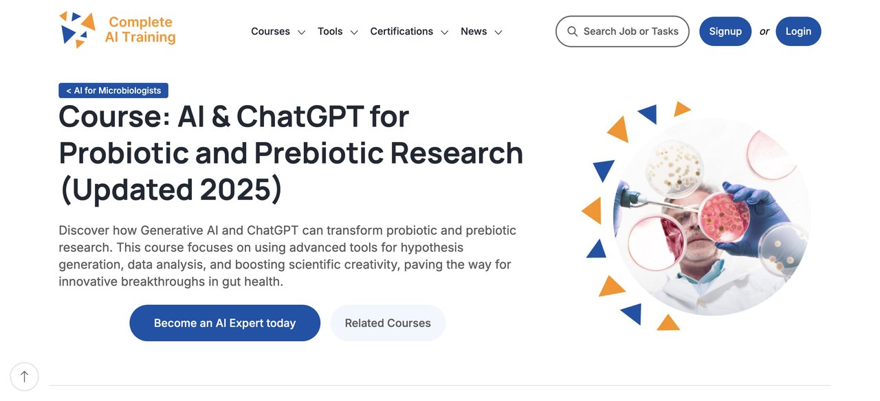 AI & ChatGPT for Probiotic and Prebiotic Research