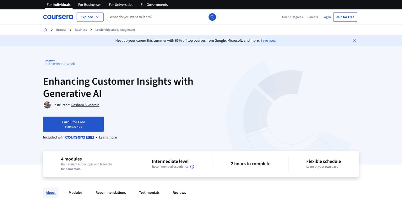 Enhancing Customer Insights with Generative AI