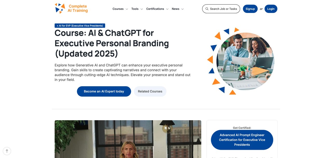 AI & ChatGPT for Executive Personal Branding