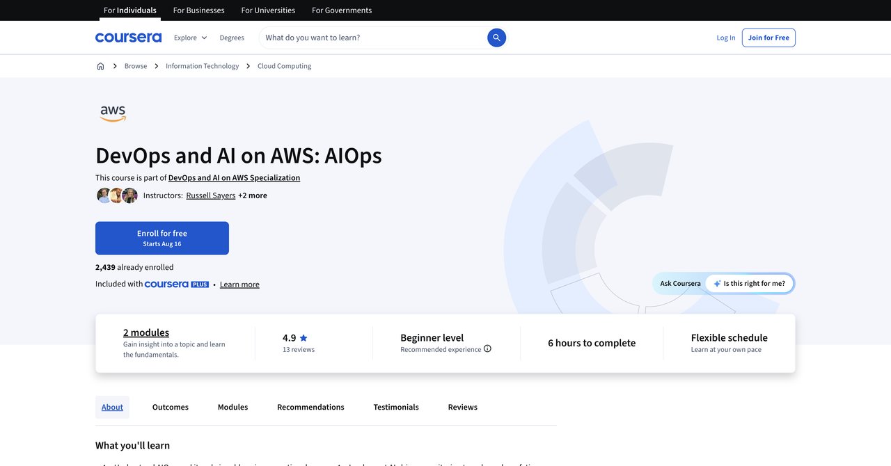 AWS DevOps and AI
