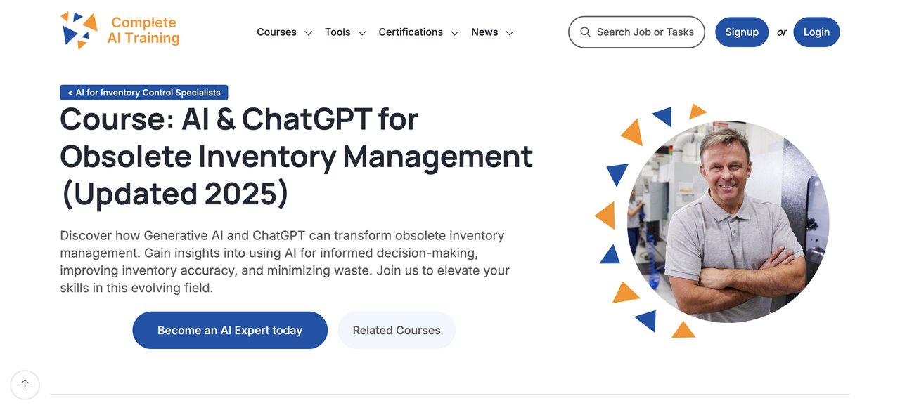 AI & ChatGPT for Obsolete Inventory Management