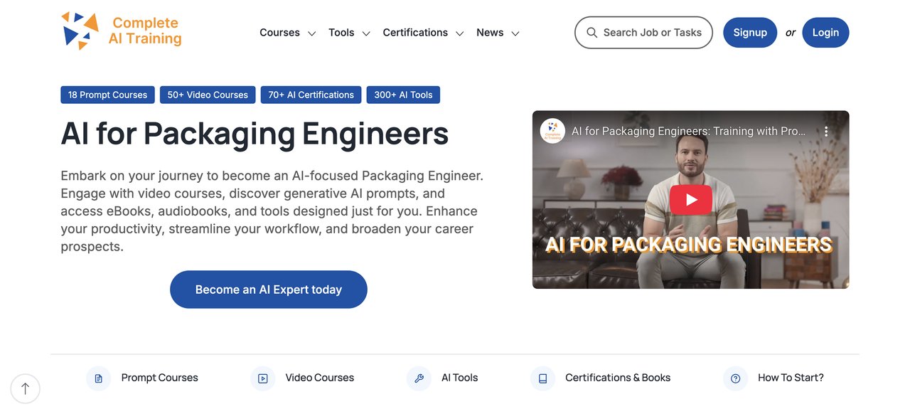AI for Packaging Engineers