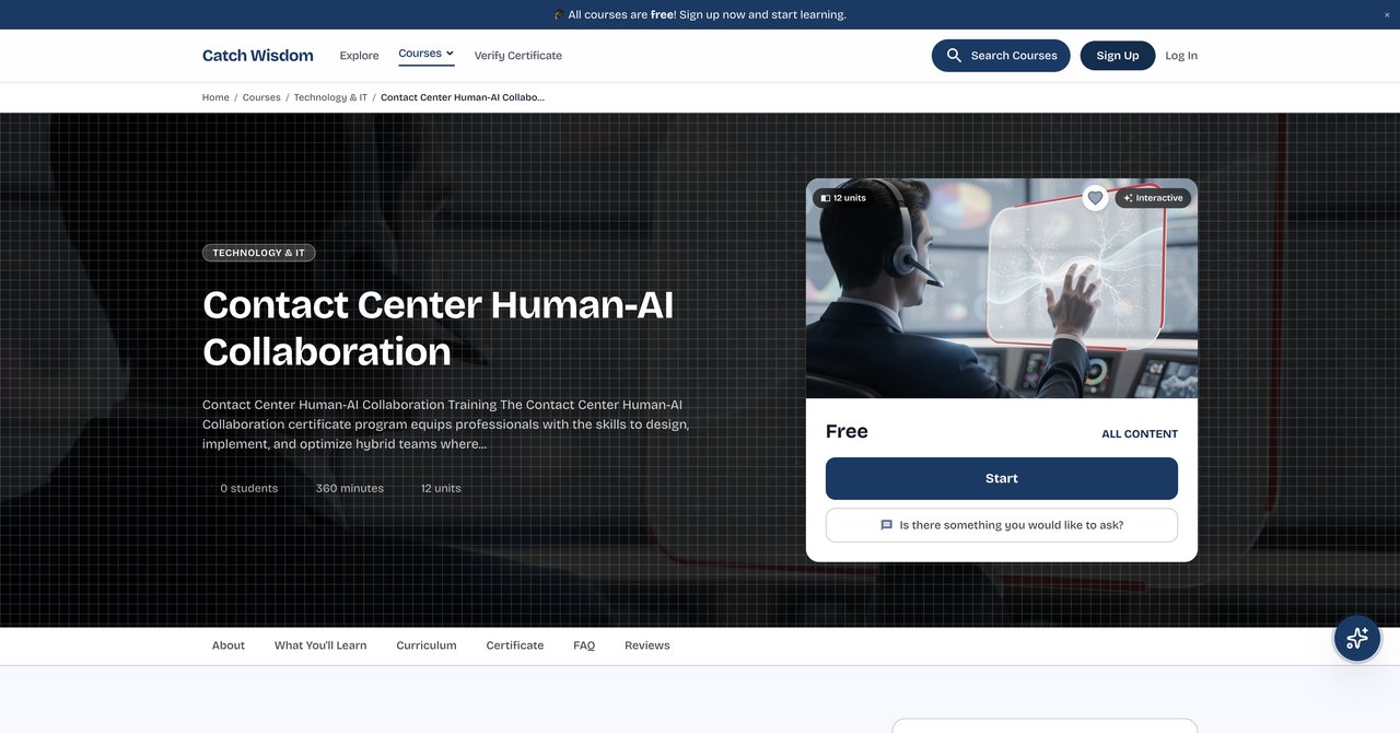 Catch Wisdom Human-AI Collaboration